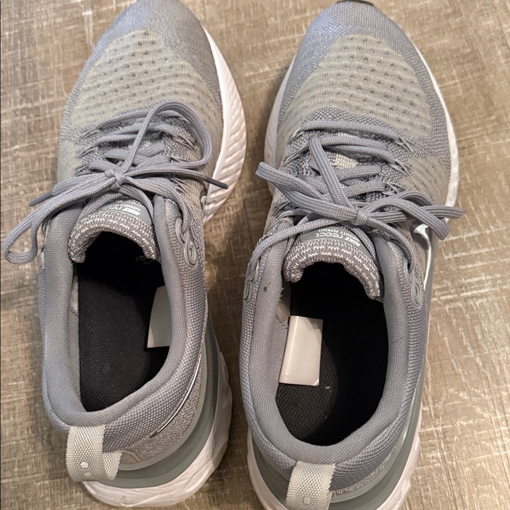 Nike React Gray Athletic Sneakers - image 5